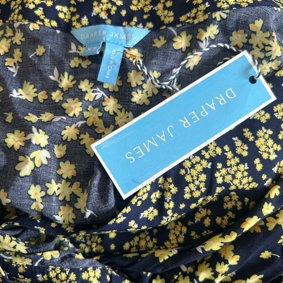 NWT Draper James Miranda Wrap Dress Size XS - Picture 6 of 9